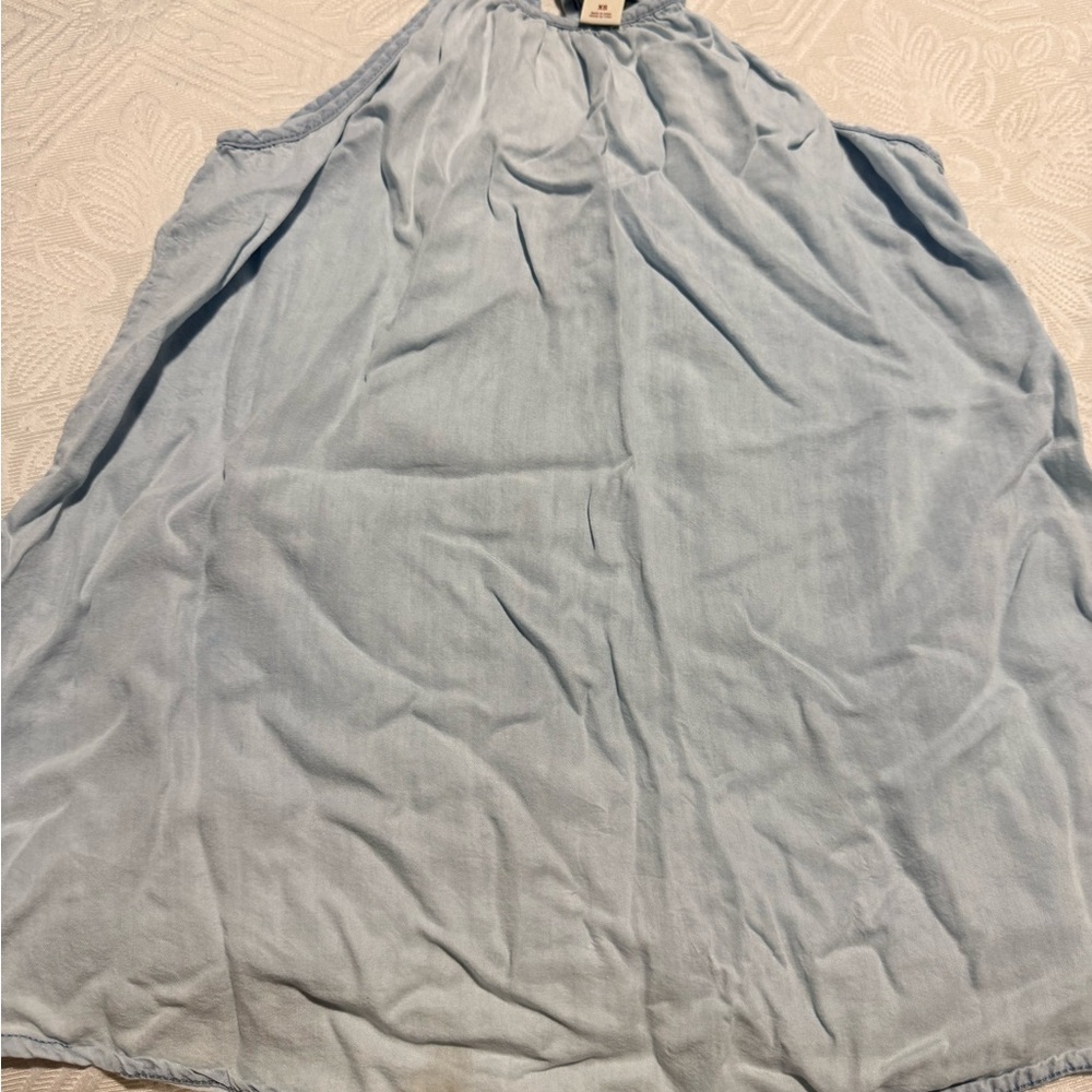 USED: Mossimo Supply Co. Light Blue A-Line Skirt